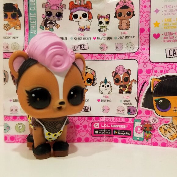 L.O.L. Surprise! Pets "Grunge Skunk" & Accessories, VGUC - Picture 9 of 13